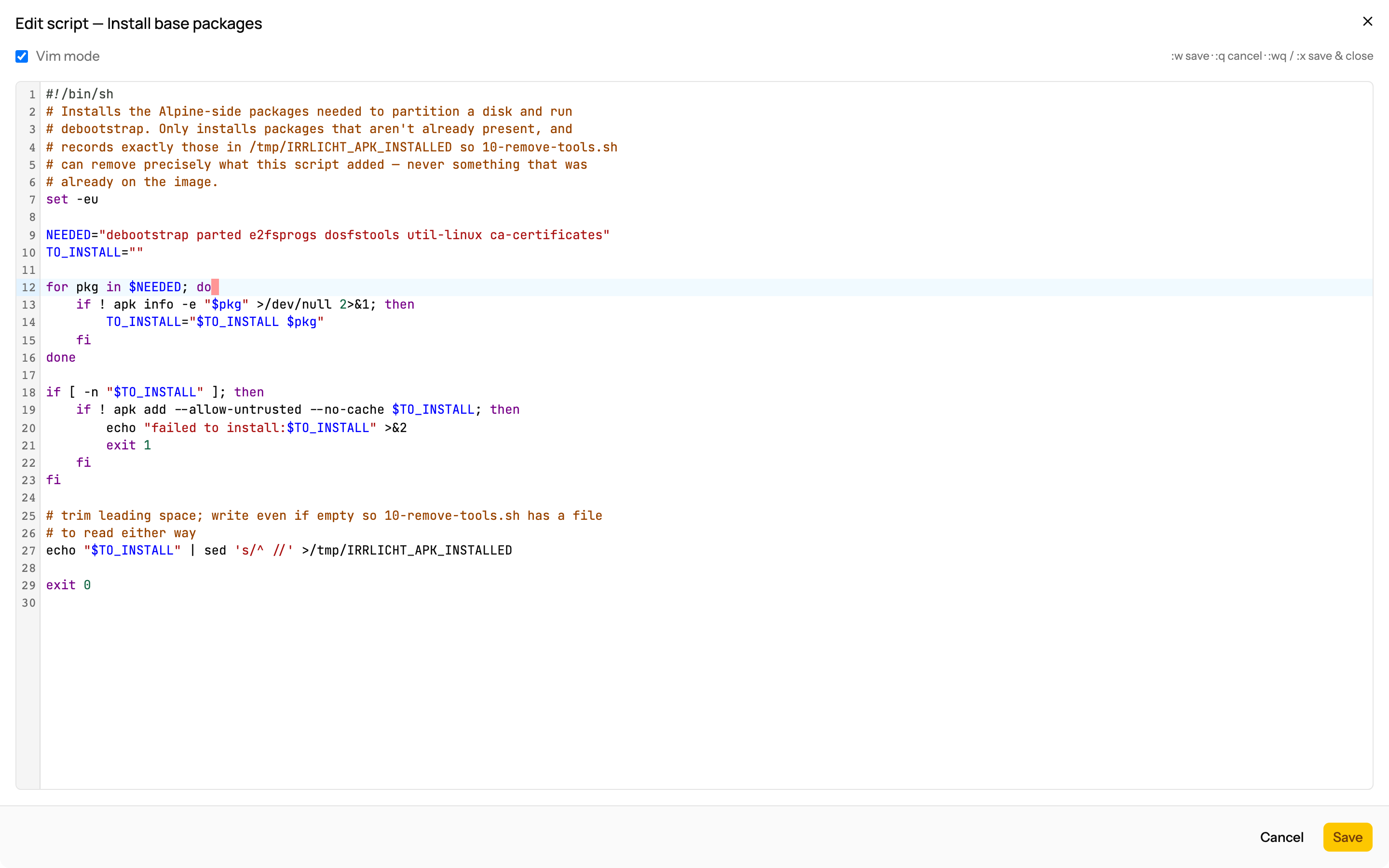 Edit scripts your way
